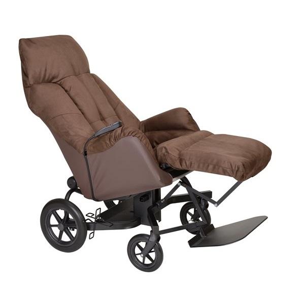 Fauteuil à pousser inclinable à usage intérieur