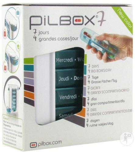 Pilbox 7 pilulier hebdomadaire