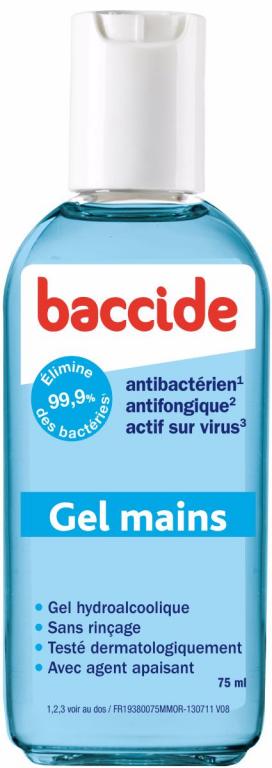 baccide gel 75 ml