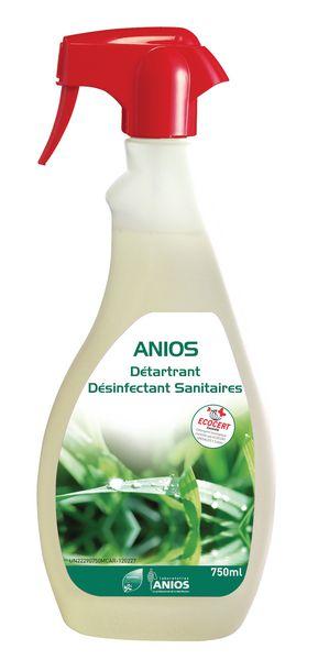 anios dtartrant sanitaire spray