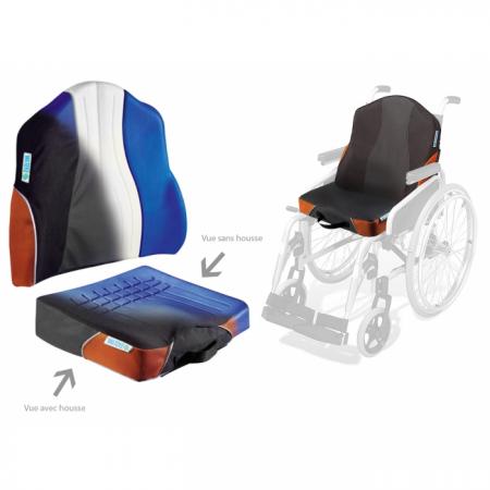Coussin Anti-Escarre Pour Siège De Toilette Ou Fauteuil Roulant - Confortable Et Anti-Glisse, 42x42 Cm