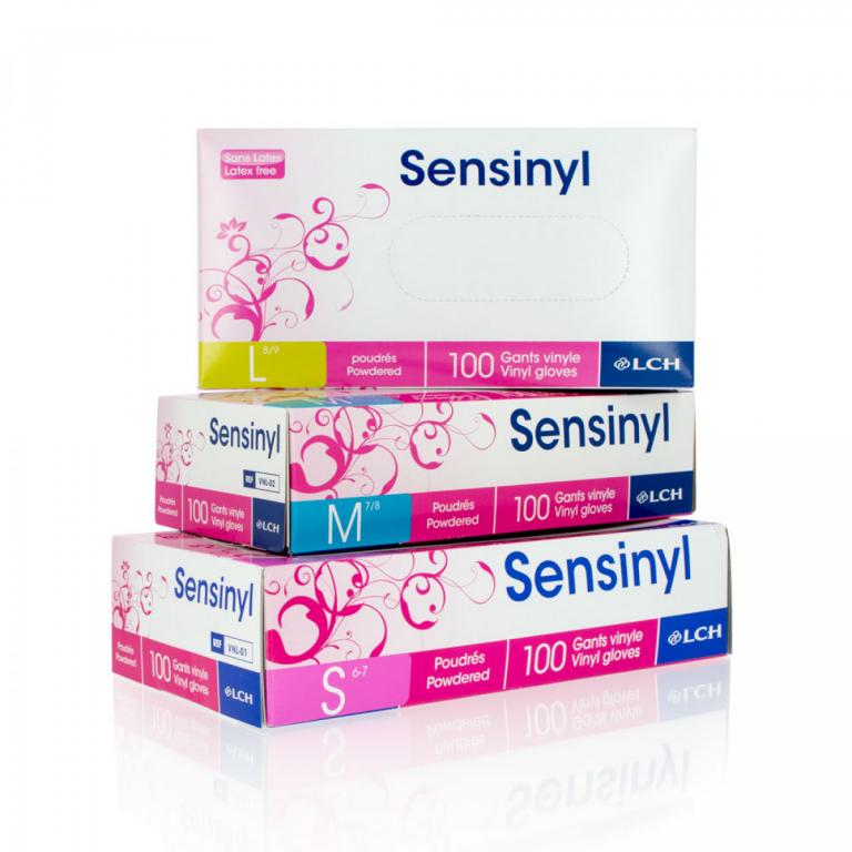 gants vinyle poudr�s hapi m�dical cherbourg