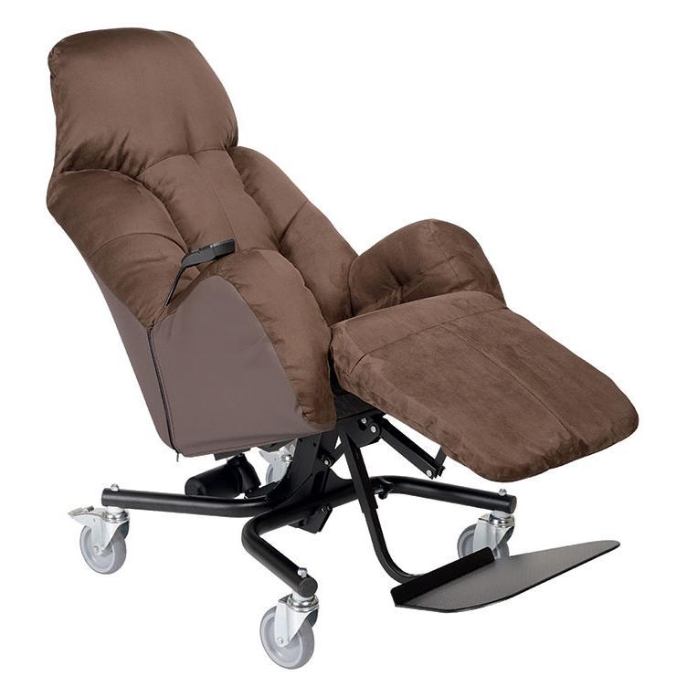 fauteuil  pousser liberty lectrique chocolat - hapi mdical - cherbourg