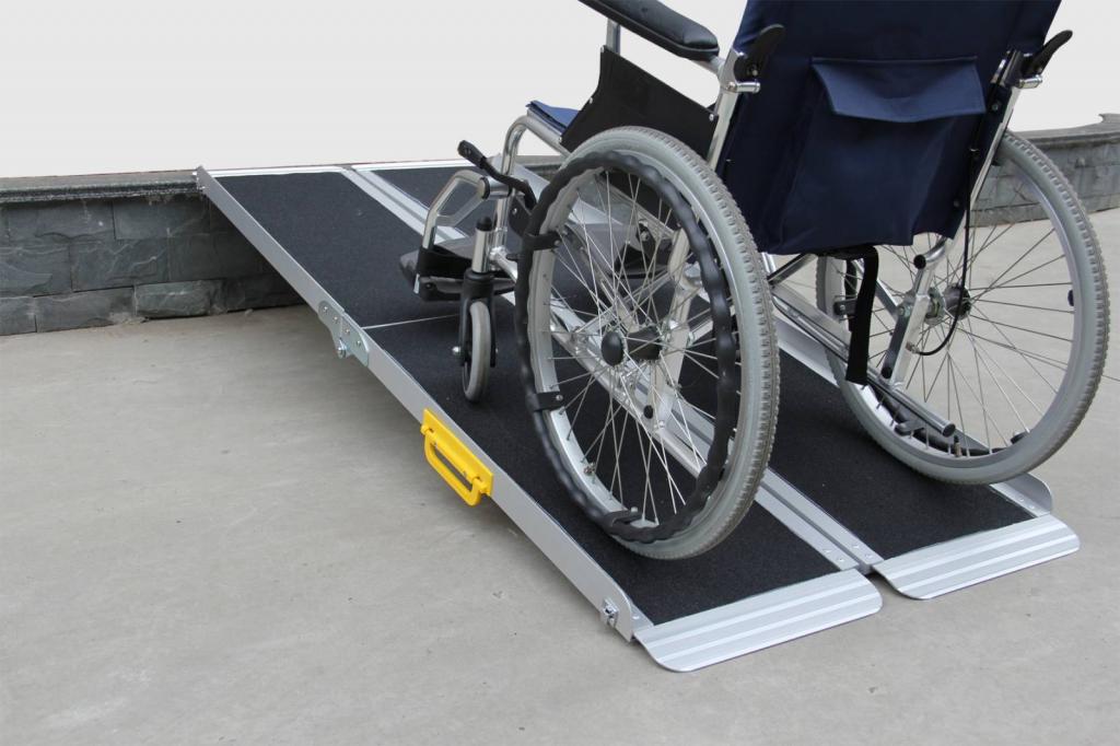 rampe valise pliante en 4 183 cms hapi mdical cherbourg