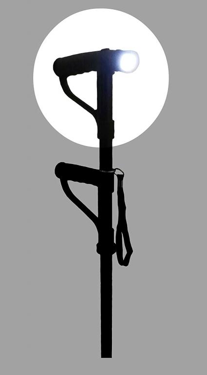 Canne double poignée pliante hapi médical cherbourg