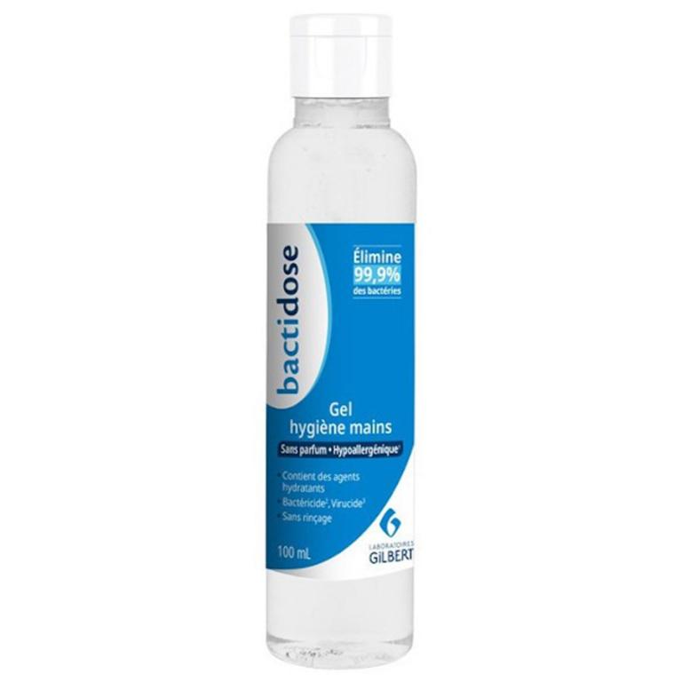 bactidose gel hydroalcoolique 100 ml hapi médical cherbourg
