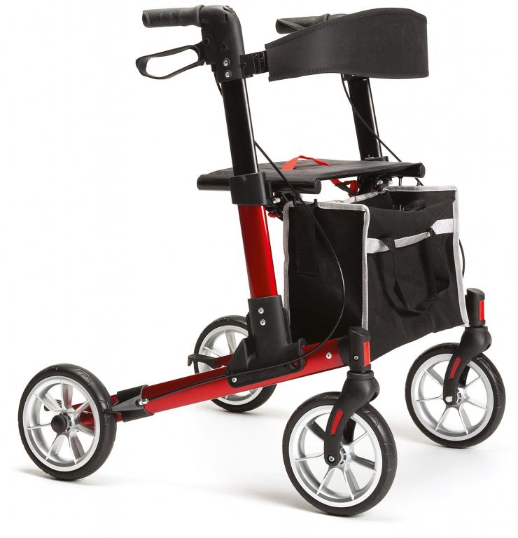 rollator 4 roues quava ultra compact hapi medical cherbourg
