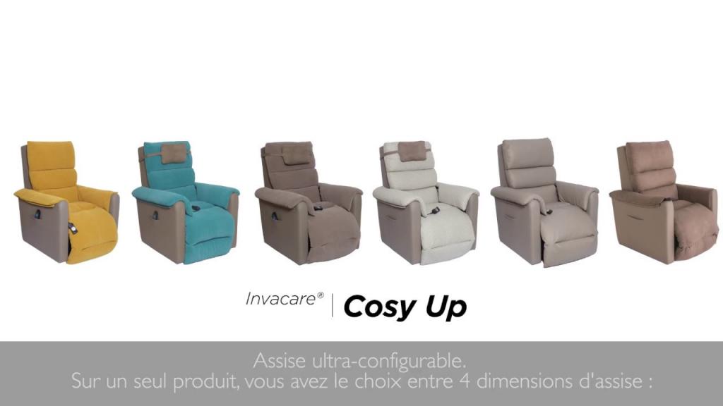 fauteuil releveur cosy up - hapi mdical-cherbourg